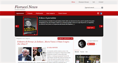 Desktop Screenshot of fioruccinews.it