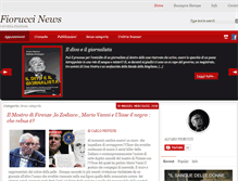 Tablet Screenshot of fioruccinews.it